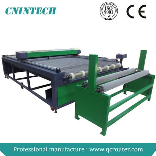 QC1325 auto feeding laser cutting machine from china
